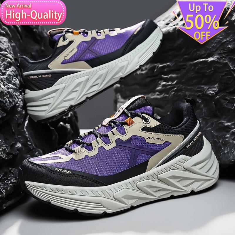 Summer New Fashionable Mens Casual Shoes Durable Marathon Stable Sports Shoes Lightweight Flexible Foot Protection Walking Shoes