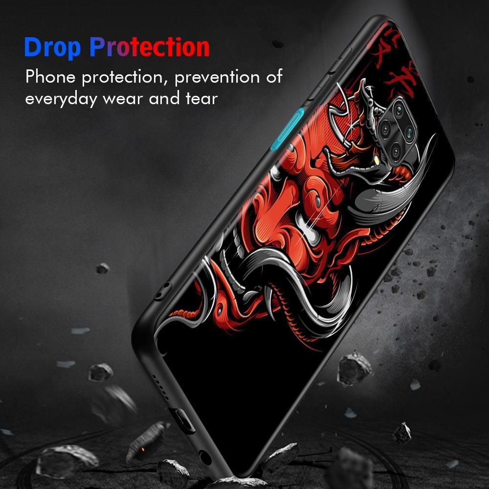Terror Ghost Head Case For Xiaomi Redmi Note 11 10 9 8 7 Pro Max 9t 8t 9s Cover For Redmi 10 9 8 9c 9a 8a 7a