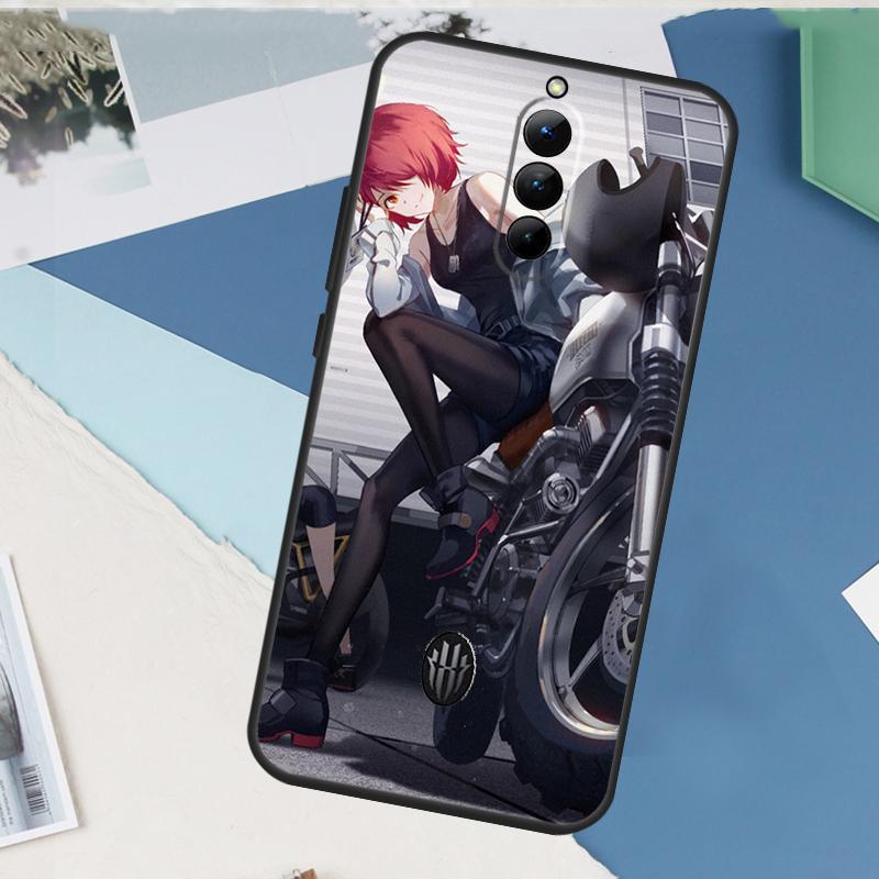 Custodia Anime Ragazza in Moto Per ZTE Nubia Red Magic 8S 9S 10S 10 9 8 11 Pro Plus 6 7 6S 7S Pro 5G 6R 10 Air Cover