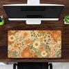 Retro Sunflower Pattern Fullsize Table Mat Office Gaming Extra Large Mouse Pad Antislip Waterproof Multisized Desktop Mat