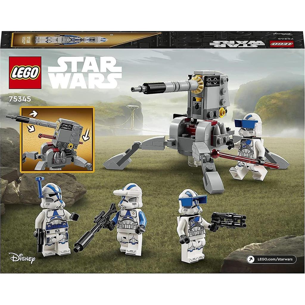 LEGO Star Wars 501st Clone Troopers Battle Pack Set 75345