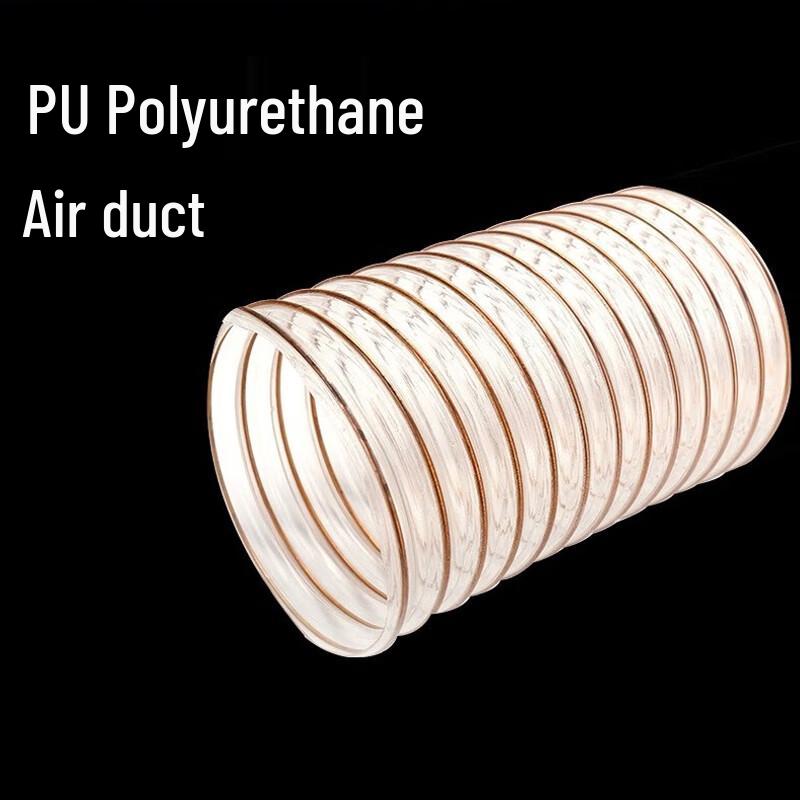 Xuantu PU Polyurethane Dust Collection Hose with Steel Wire