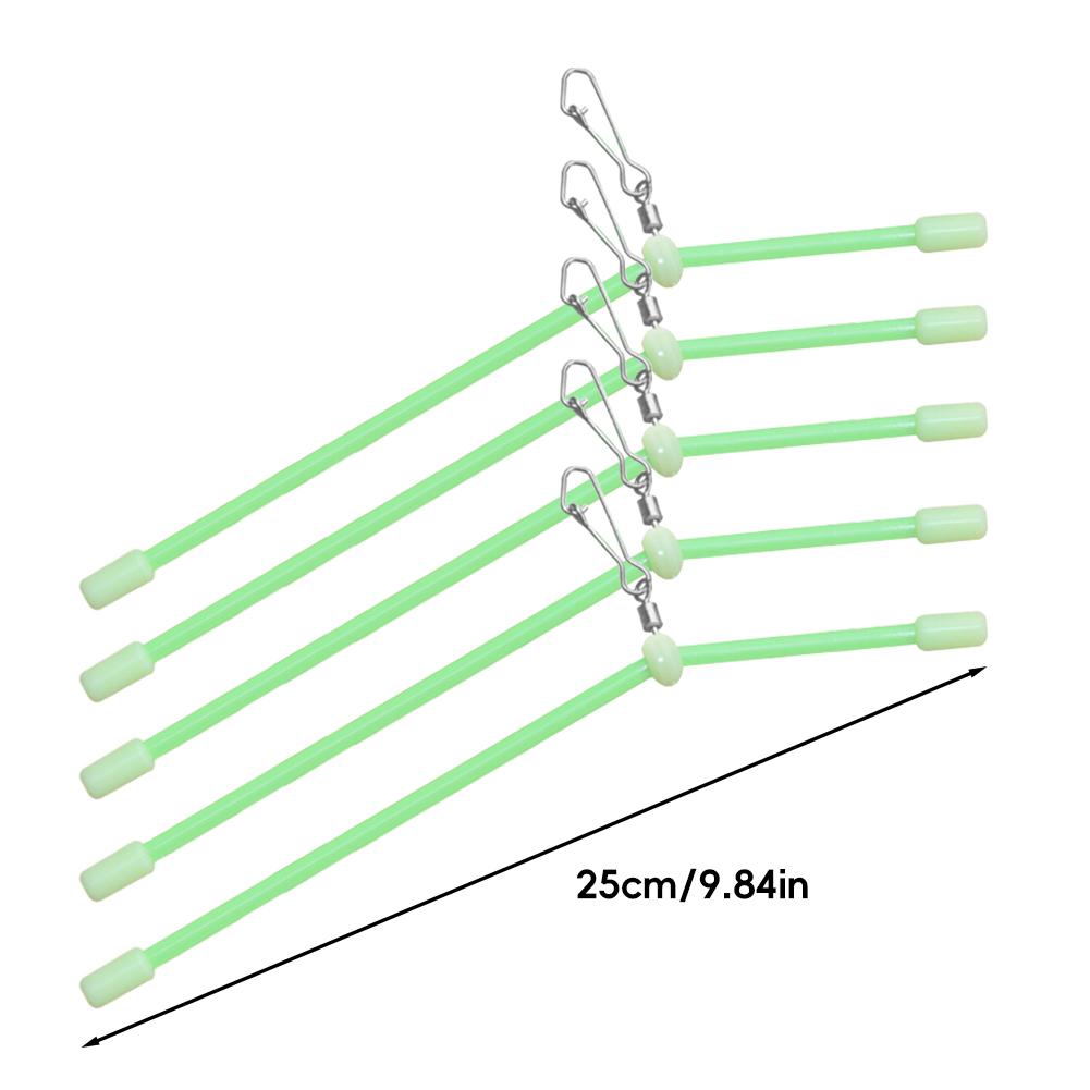 

5 шт 7-25 см светящаяся пластиковая труба донная рыболовная балансир морская рыбалка дальний заброс антизакручивающийся пластиковый коленчатый патрубок аксессуары для приманки 25CM