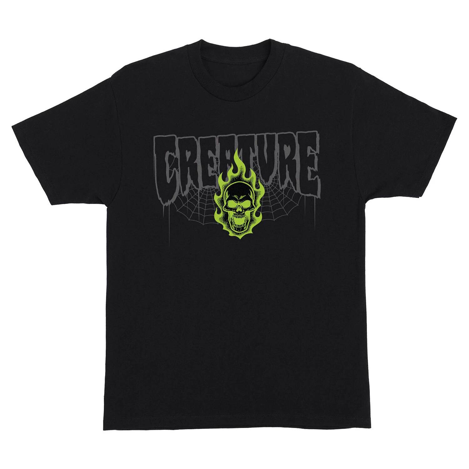 Creature Skateboards Shirt Bonehead 2 Relic Black S