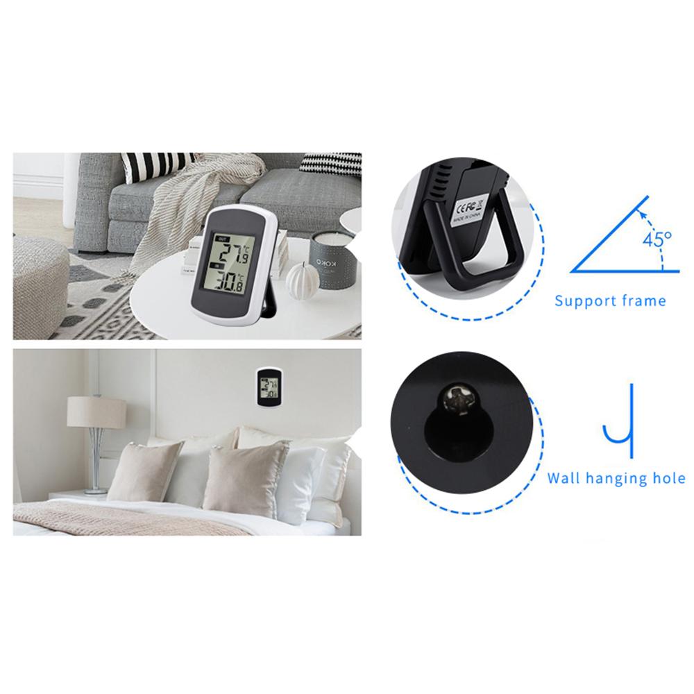 TS-FT004-B Wireless Indoor Outdoor Thermometer High Precision Digital Display Temperature Meter