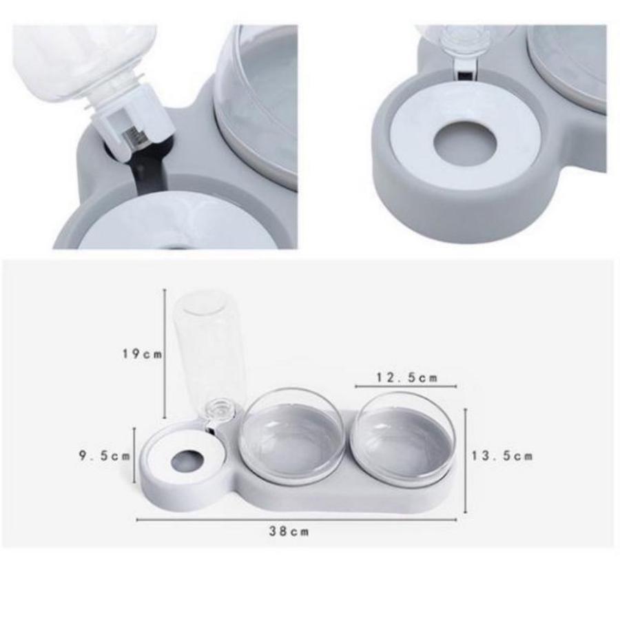 New Type of Pet Cat Bowl Automatic Feeder, Dog and Cat Food Bowl Container, Vertical Tableware Bowl, Pet Water Dispenser, Feeder, Pet Products