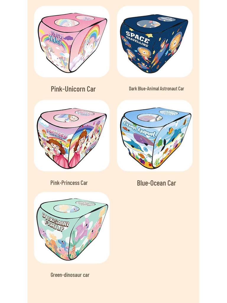 [Free Shipping] Indoor/Outdoor Kids' Princess Tent & Ball Pool - Perfect for Camping or Beach Fun