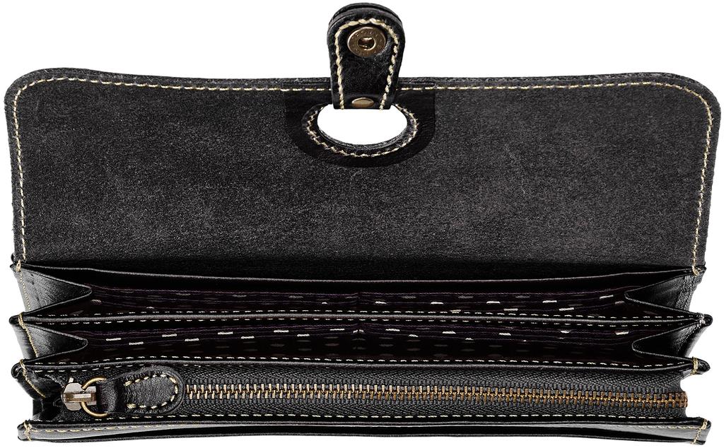 Made In Japan Genuine Leather Wallet Holbo [Laissez-faire] 01.BK