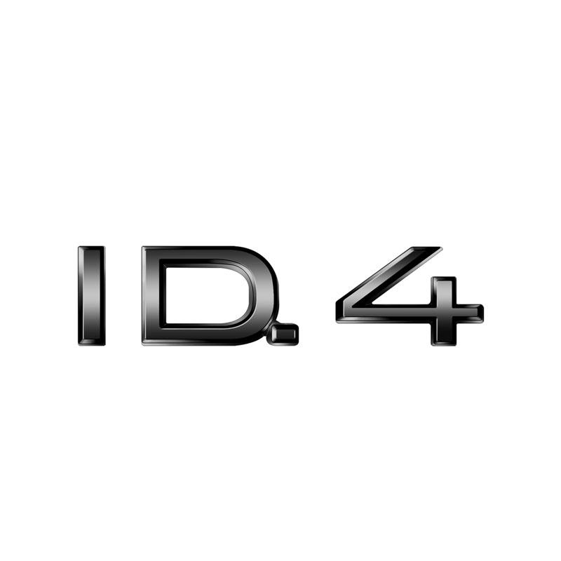 Pro ID.3 ID.4 ID.5 ID.6 Nápisový emblém ID řady GTX ID.4X Crozz ID.6X EV kovový odznak s logem na karoserii, zadní samolepka