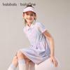 Balabala Girls' Quick-Dry Polo Dress