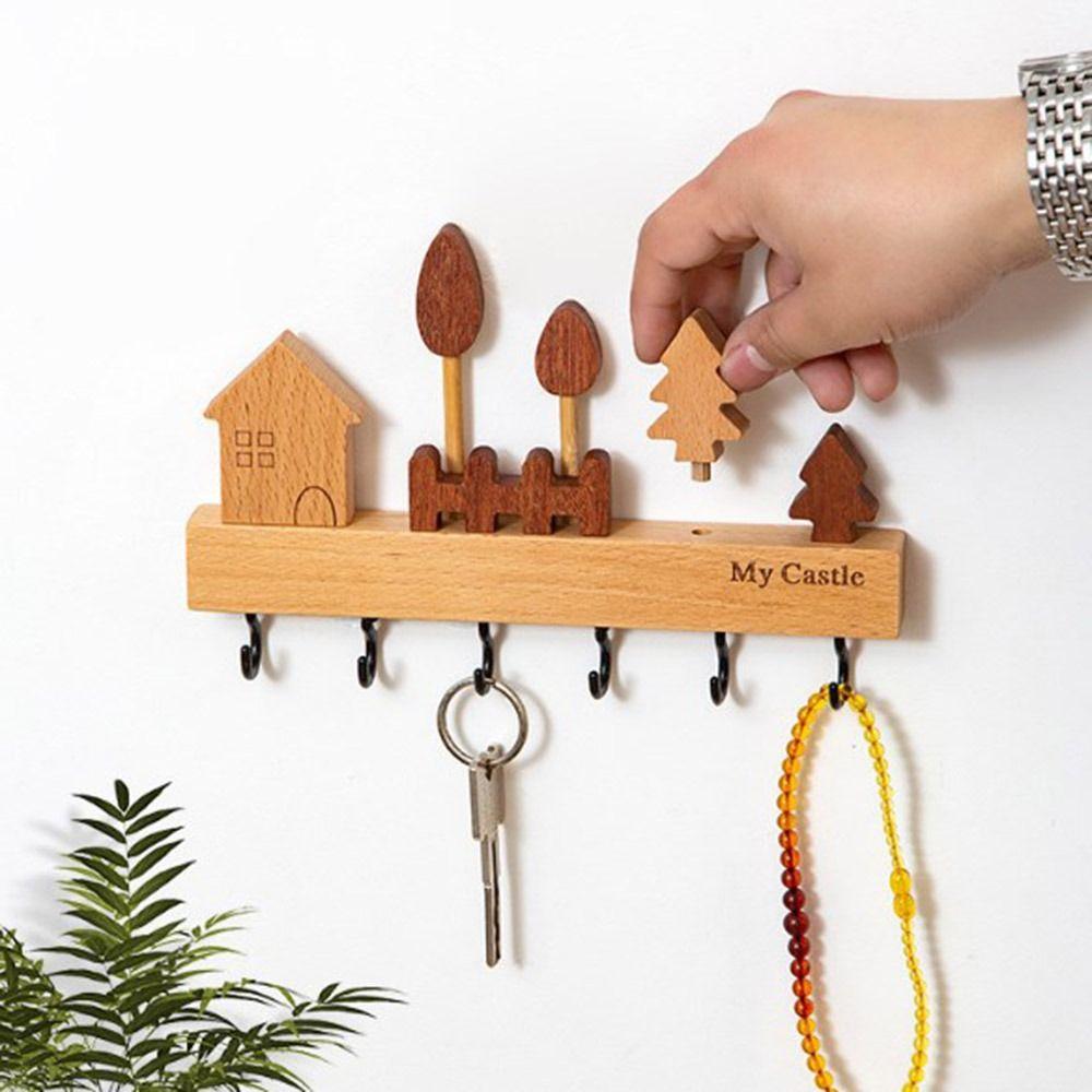 Rabbit Key Hook Rack Non-toxic Decorative Hook Home Decor Accessory Coat Rack Household Sundries