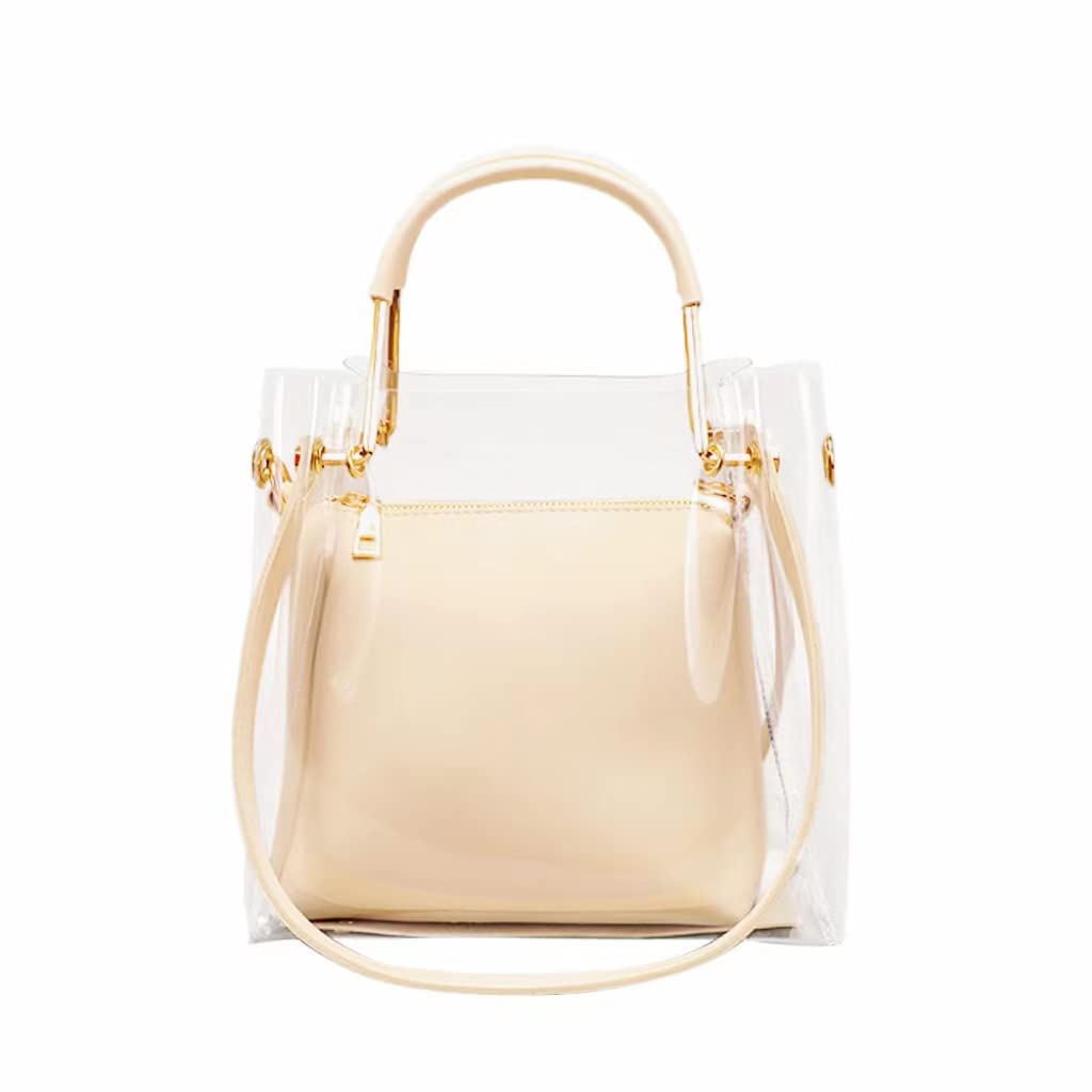 

Shoulder Clear Show Ita Smartphone Shoulder Comes with BAG21 [MORGEN SKY] Women s Bag, Bag, Bag, Transparent, Vinyl, PVC, Bag, 3-way, Pouch, білий