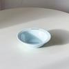Elevated Cat Bowl with Wooden Stand, Flower Shaped Ceramic Neck Protection Pet Bowl, Raised Cat Food Bowl for Cats Dogs