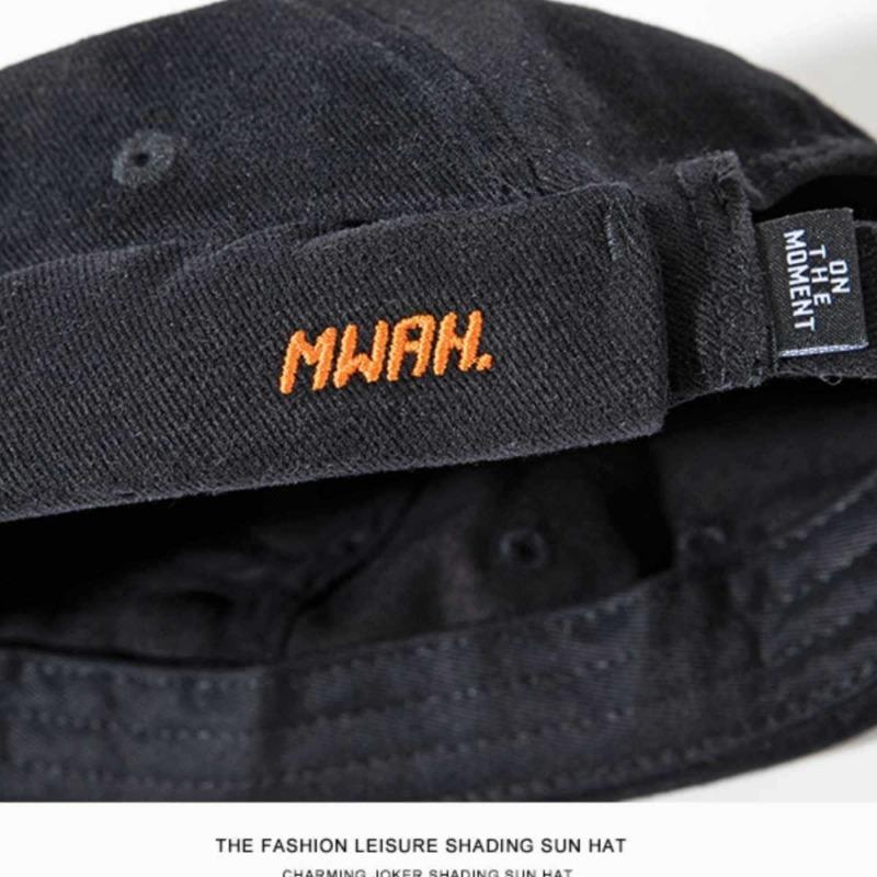 Tooling Hat Landlord Yuppie Hat Hip Hop Retro Melon Hat Men's and Women's Canvas