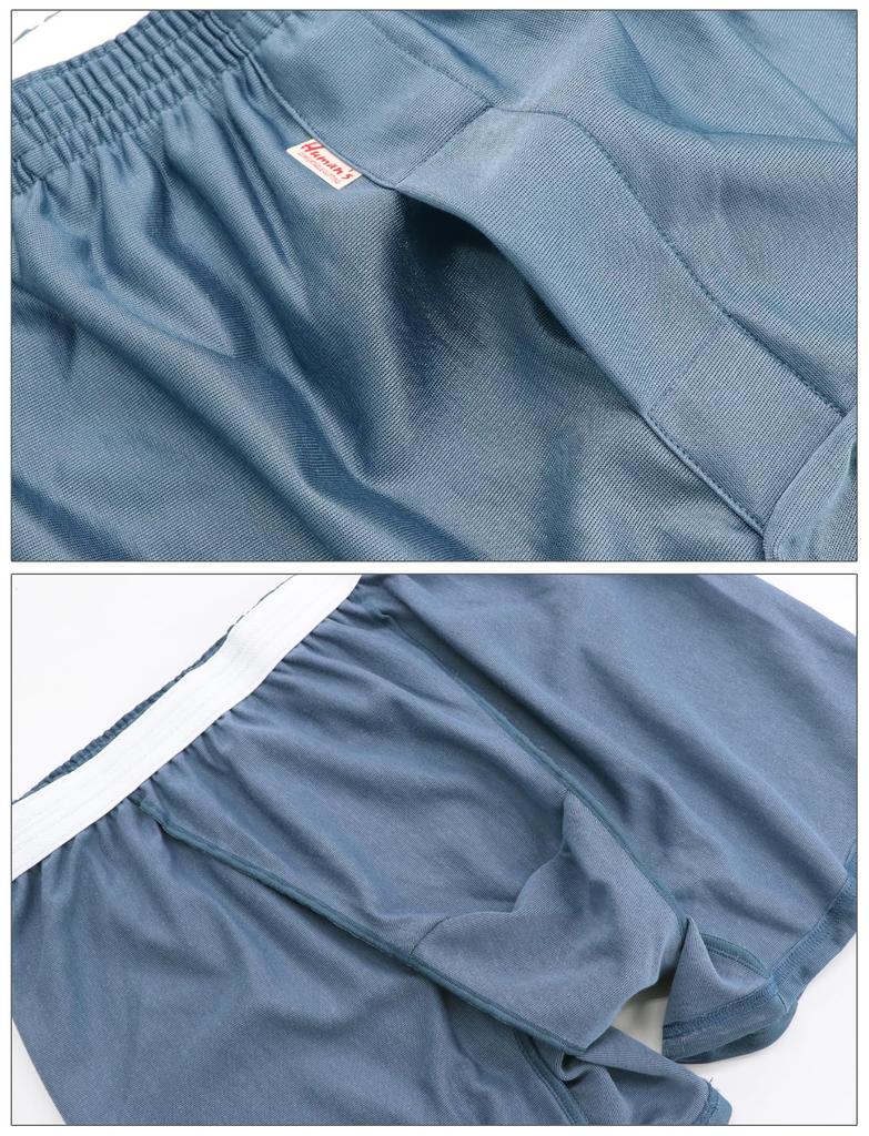 Kaituck Family Humans Hammock Trunks, Made in Japan (Toray Sillook®) Supporter Underwear, Sizes M, L, LL, 3L (M, Blue)