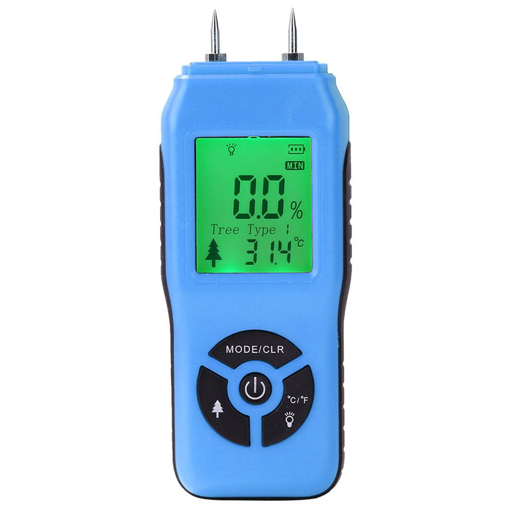 Wood Moisture Tester Moisture Meter Wood Cardboard Mixed Wall Moisture Content