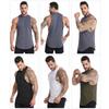 Summer Men's Loose Athletic Tank Top Quick Dry Fitness Vest for Gym Workout Running Basketball  Shirt
