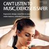 Wireless Earphone High Fidelity Noise Reduction IPX5 Waterproof Bluetooth-compatible5.0 Bone Conduction Sports Earbud for Driving