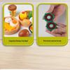 Cross-Border Kids' Fruit Cutting Toy Set: Simulation Veggie & Fruit Basket with Role-Playing Pizza Kitchenware for Boys & Girls