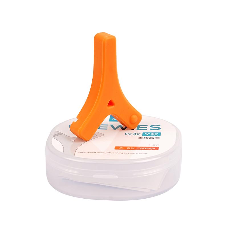 1Pc Y Shaped Silicone Teeth Stick Bite Dental Aligner Chewies Orthodontic Bite Chewies Prevent Face Distortion Dentist Tools