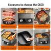 Joyoung 6L Dual-Compartment Electric Hot Pot CN plug (adapter included)