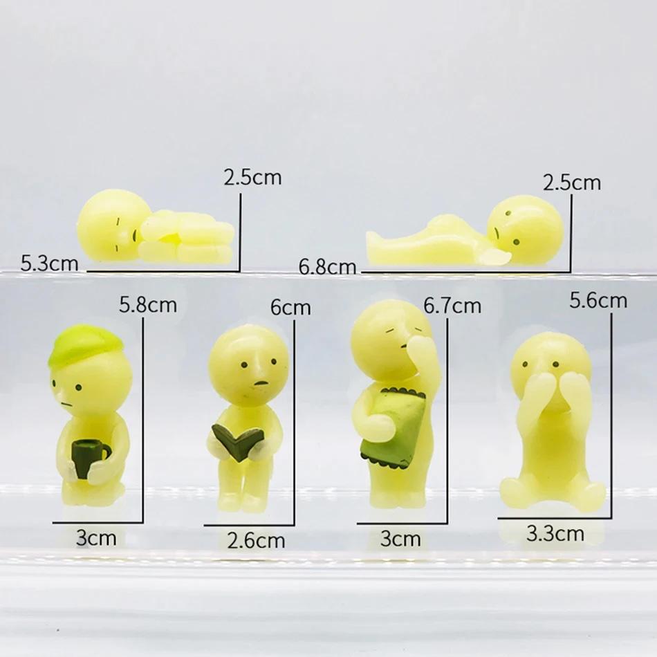 S.Smiski Home Cute Rest Series 6 Piece Set Blind Box For Viewing Most Popular Action Figures Dreams Decoration Valentines Gifts