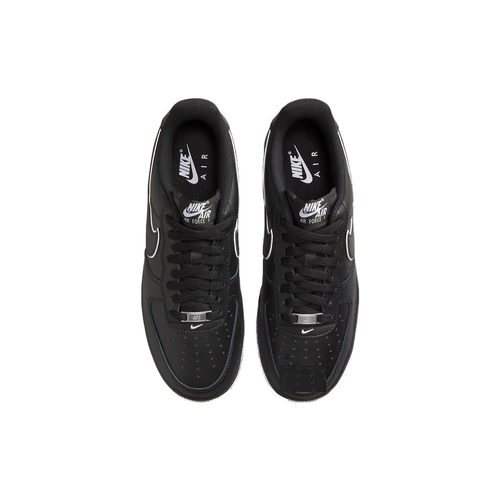 New Nike Air Force 1 Low '07 Black White Sole 2023 DV0788-002