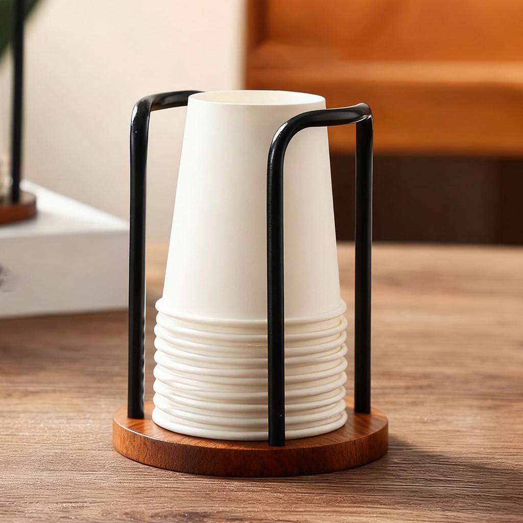 Cup Organizer for Kitchen Cabinets Space Saving Rack Water Bottle Organizer for Family Friends Women Kitchen Dining Home Wall