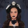 Halloween Decor Halloween Hair Hoop Exaggerated Gothic Flower Hairband  Photography Props