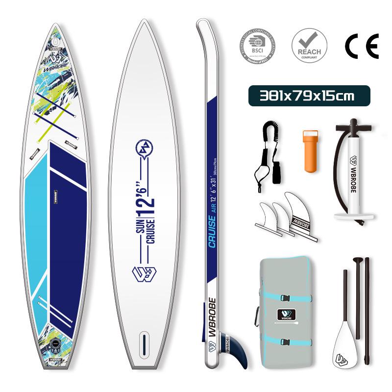 Professional Racing PVC Inflatable Stand-Up Paddleboard for Outdoor Use