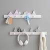 1pcs Europe Wooden Hooks Ornaments Creative Porch Door Wall Decoration Coat Hook Key Holder Househol