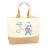 Jute Bag Psychometricians The Others Vs Me Beach Tote Bag Man Woman Profession