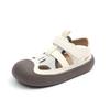 Kids Sandals for Girls Mesh Patchwork Summer Shoes for Boy 2024 New Children Causal Cut-outs Beach Sandals Fashion Non-slip Hot