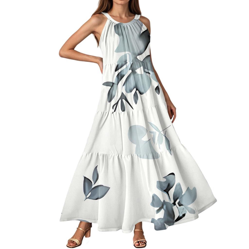 Women's Summer Casual Fashion Suspender Sleeveless Dress