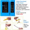 Gaobige rj45 Crimping Tool for Cat6 Cat5e Cat5, Sturdy Crimper for rj45 rj12/11 Pass-Through Connectors with 50pcs rj45 Cat5e Pass-Through Connectors