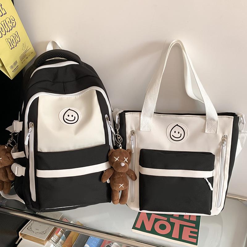 Children and Girls Elementary School Students Contrasting Colors Girls Middle School Students Junior High School Students Backpacks