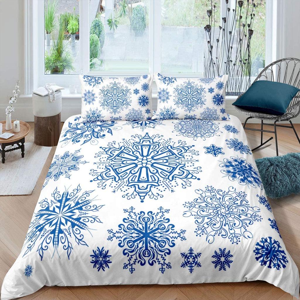 Polyester Comfortable Floral Pattern Duvet Cover Set With Duvet Cover And Pillowcases King Queen Twin Sizes For All Ages