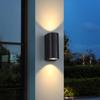 LED Wall Lamp Outdoor IP65 Waterproof GU10 Upper Lower Lighting Porch Courtyard Lights Indoor and Outdoor Decorative Wall Lamp