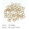 Father's Day Jewelry Materials Split Rings 5 Colors 9 Sizes Accessories Parts Women's Clothing Accessories For Women
