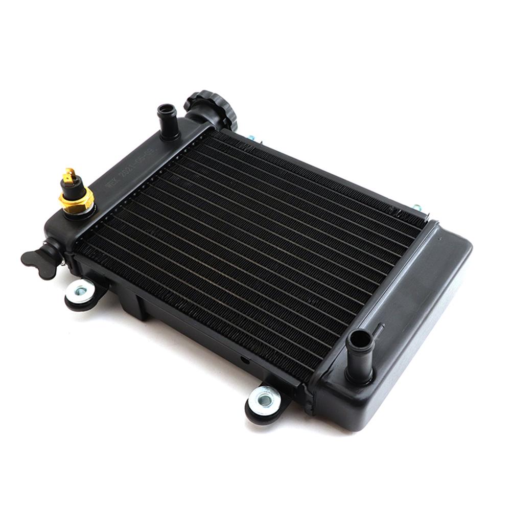 ATV Water Cooling Engine Cooler Radiator Cooling With 12V Fan For 150cc 200cc 250cc Motocross Quad Dirt Bike UTV Buggy Parts