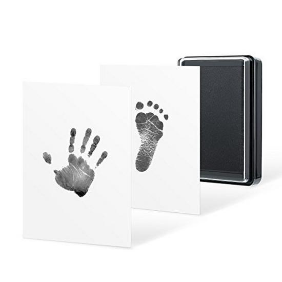 Baby Hand and Footprint Ink Pad for Newborns - Keepsake Souvenir Kit