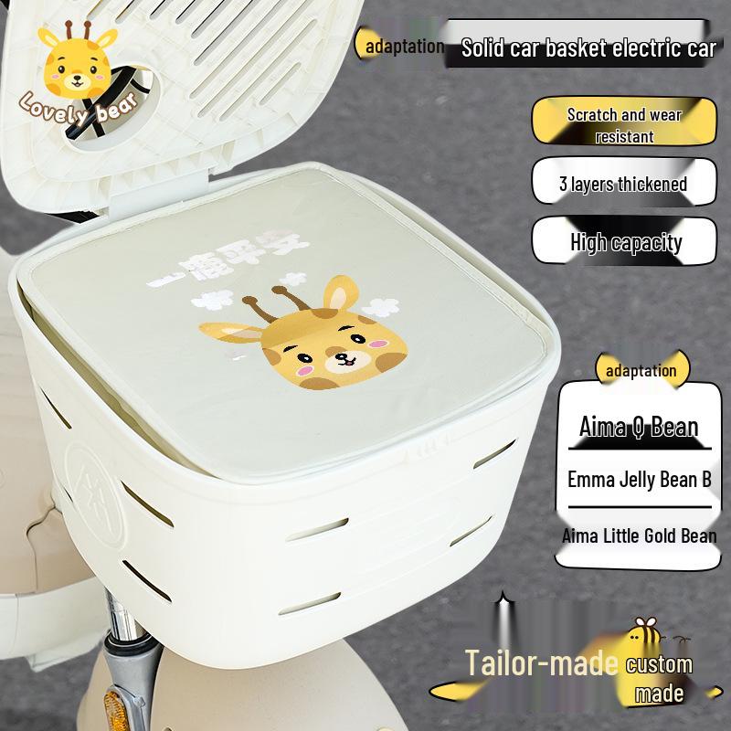 Waterproof Electric Bike Front Basket Liner & Storage Bag