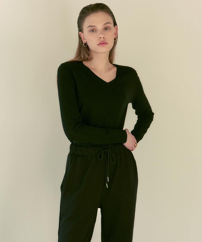 Nigaennikol [Essential] Soft V Neck Knit_7 Color (B Type)