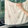 Panda Car Sunshade Curtain Suction Cup Car Blackout Curtain Cute Cartoon Car Curtain  Windshield