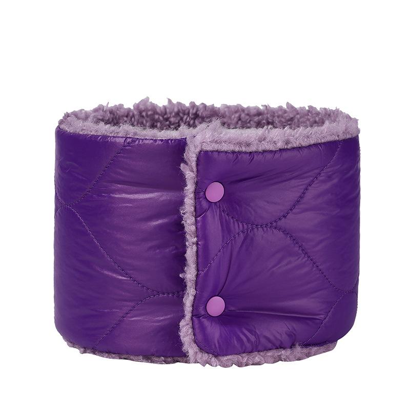 New Thickened Scarf Winter Velvet Neck Protection Scarf Warm Outdoor Double-sided Fashion Neck Cover Ski Windproof
