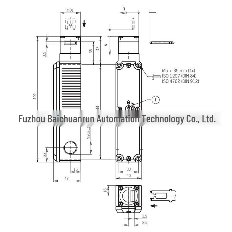 Euchner TP4-537A024M Safety Switch 084339 - New, Original, In Stock