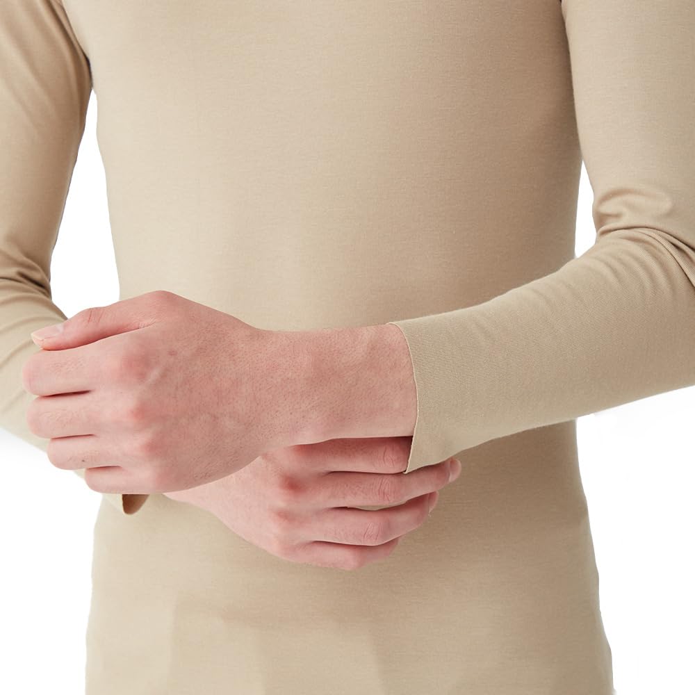 Gunze Long Sleeve Sleeves That Show Through CUT OFF Made in and for Clear Size M [3/4 Won't Long-Sleeved T-Shirts] in.T Series, Japan, Moisturizing,