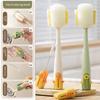 5 in 1 Bottle Brush Set Multipurpose Cup Washing Tool - Long Handle Cleaning Brush for Water Bottle, Thermos, Milk Bottle, Straw and Cups