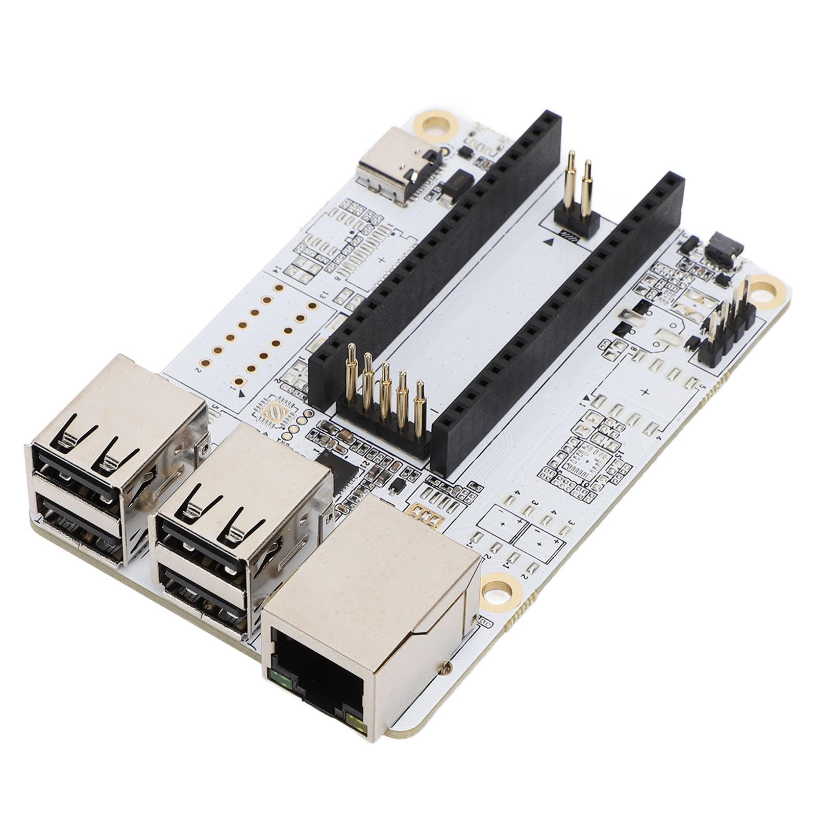 

USB HUB Нижня плата 4xUSB 2.0 1xRJ45 100 Мбіт/с Плата розширення USB-пристрою для Milk V Duo