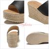 Fashion Aphixta Summer Woman Shoes Platform Wedge Slippers Beach High Heels Women Slipper Ladies Shoes Cork Gold Heel Flip Flop Sandals